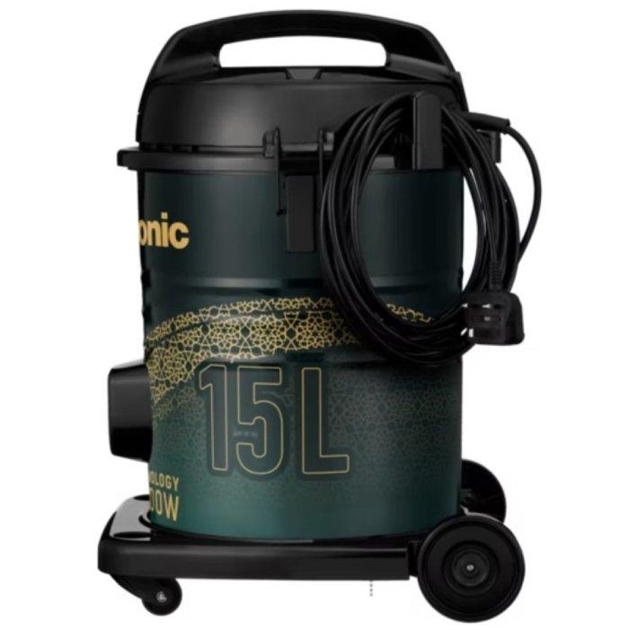 Panasonic Drum Vacuum Cleaner 1500 W, 15 Liter, MCYL690A747 Black