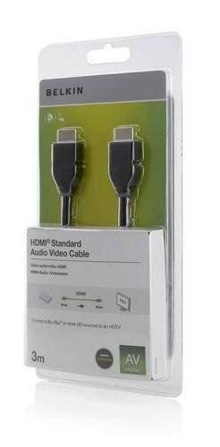 Belkin 3M HDMI Audio Video Cable Black (F3Y017CP3MBLK) Price in