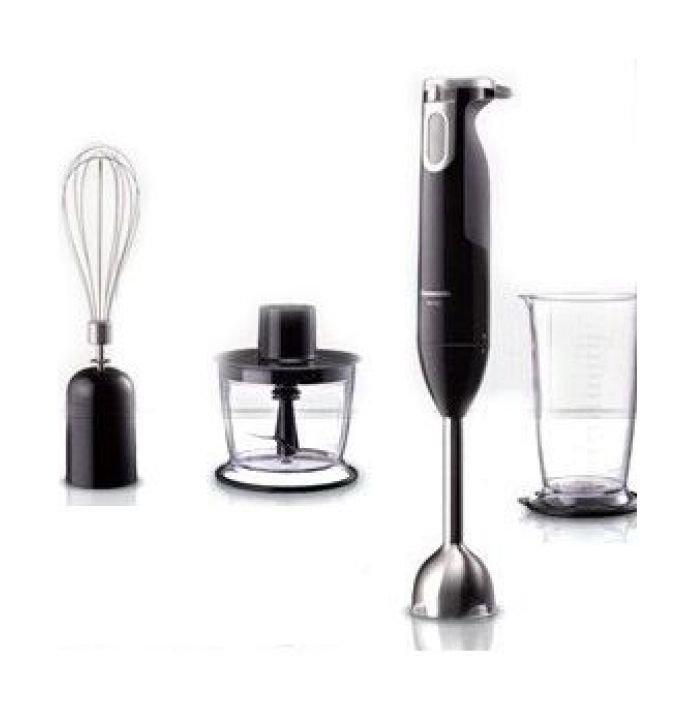 Panasonic Hand Blender with Chopper and Whisk, 600 W, MXSS1BTZ Black