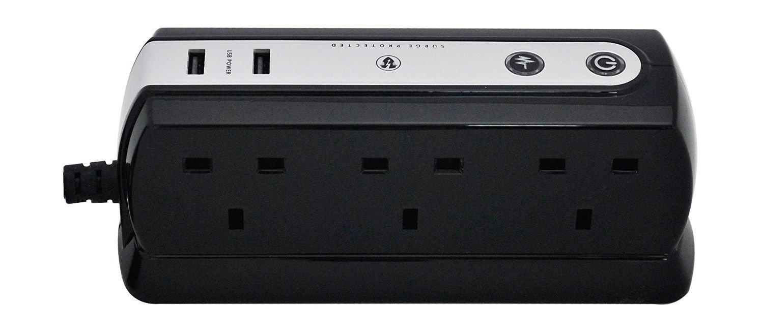 Masterplug 2M Surge Protection Extension Cord Price in Kuwait Xcite