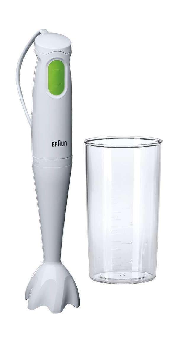 Braun MultiQuick 450w Hand Blender with 600ml Beaker White MQ100