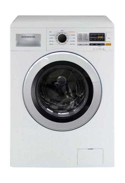 Daewoo 9Kg 1400Rpm Front Load Washer DWDHT10 White Price in Kuwait