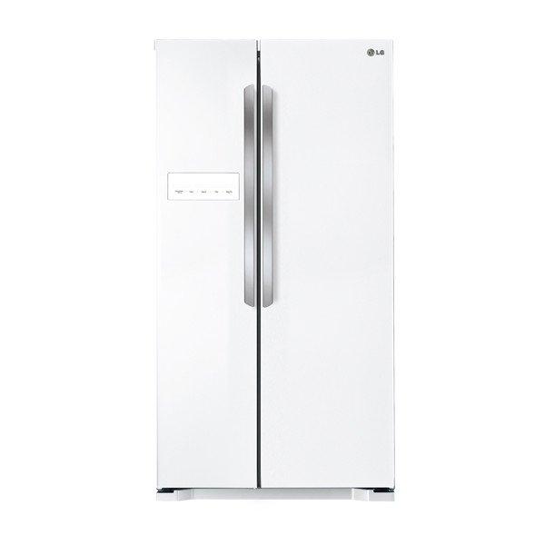 سعر LG 18.65 Cubic Feet Side By SIde Refrigerator White LS202BBWL في