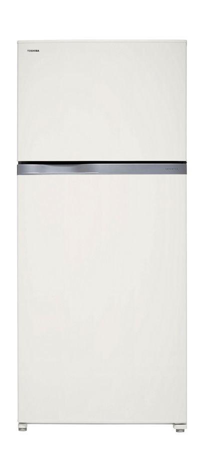 Toshiba 20 Cubic Feet Top Mount Refrigerator White (GRW69ATEZ(W