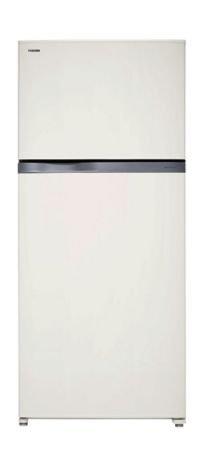 Toshiba 22 Cubic Feet Top Mount Refrigerator White (GRW77ATEZ(W