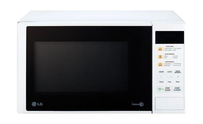 LG MS2342D Solo Microwave 800W White Price in Kuwait Xcite