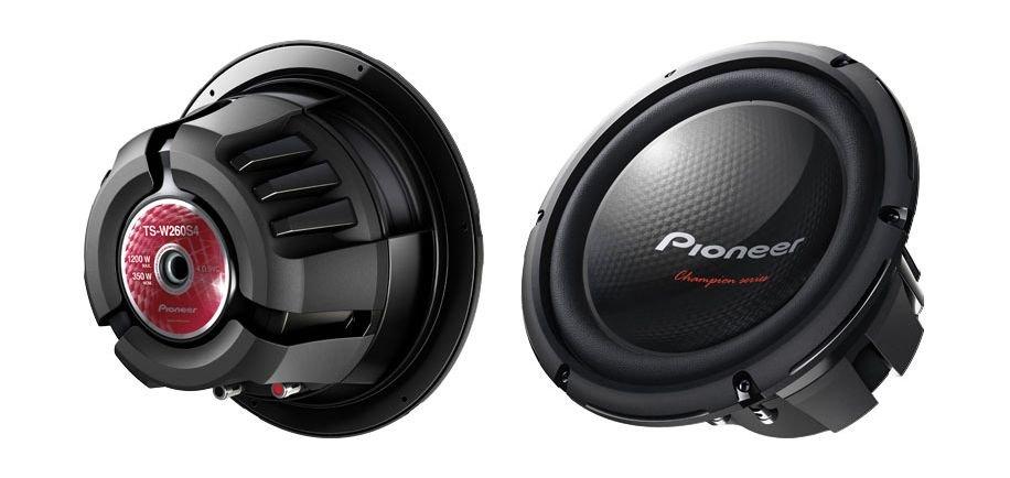 Pioneer 1200W 10-inch Champion Series Car Subwoofer (TS – W260S4) Price