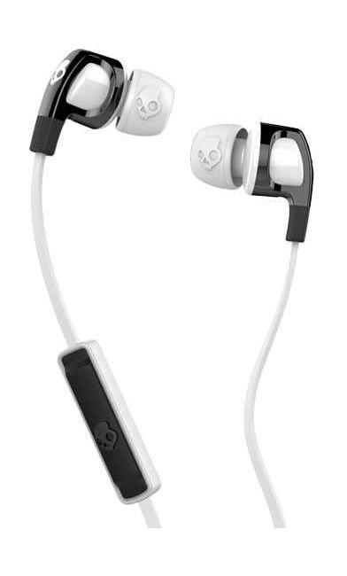 Skullcandy Smokin Buds 2 Wired In-Ear Earphones with Mic - Clear/Black