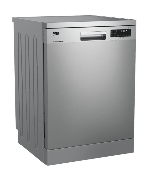 Beko 8 Program Free Standing Dishwasher Silver (DFN28320S) Price in