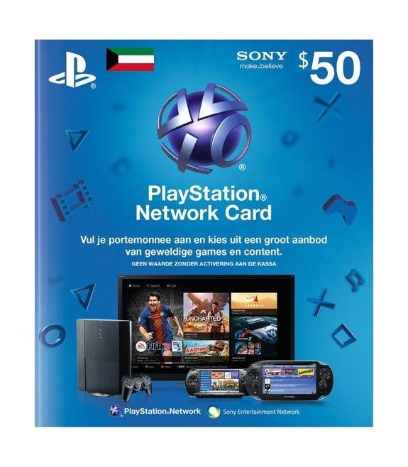 PlayStation Network Card 50 USD (Kuwait Account) Instant Code
