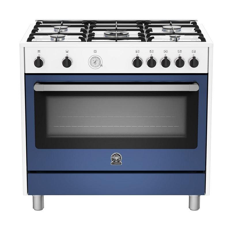 Lagermania 90x60 cm 5Burner Freestanding Gas Cooker (RIS95C81CWB