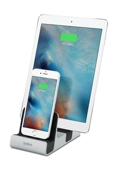 Belkin PowerHouse Dual Charging Dock Black Price in Kuwait Xcite