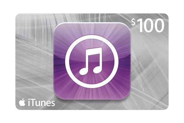 Apple iTunes Gift Card 100 (U.S. Account) Instant Email Delivery