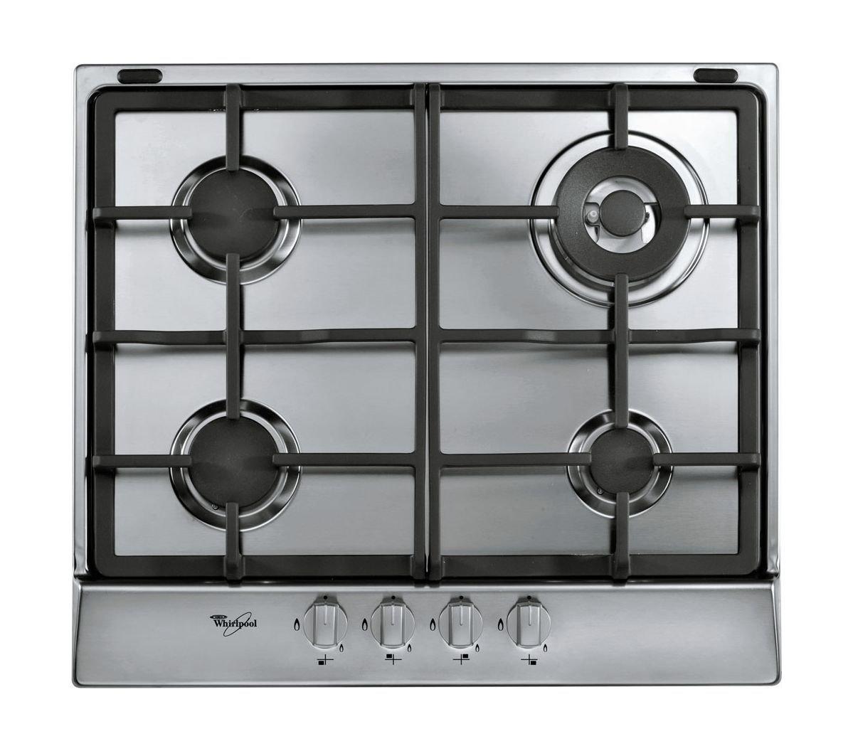 Whirlpool 60cm 4Burners Builtin Gas Hob (AKR 353/IX) Silver Price