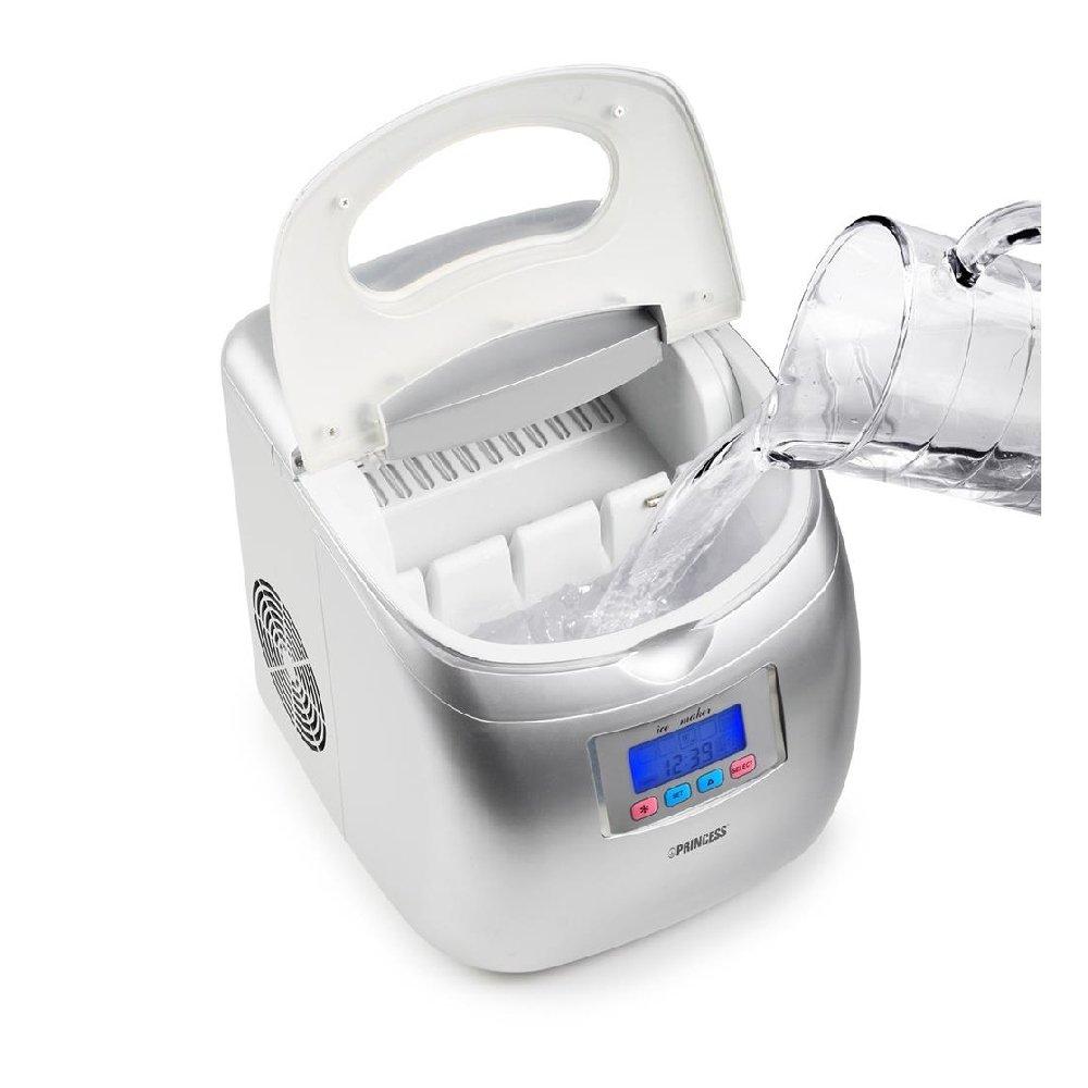 Princess 120W 2.8 Liters Ice Maker Silver Price in Kuwait Xcite