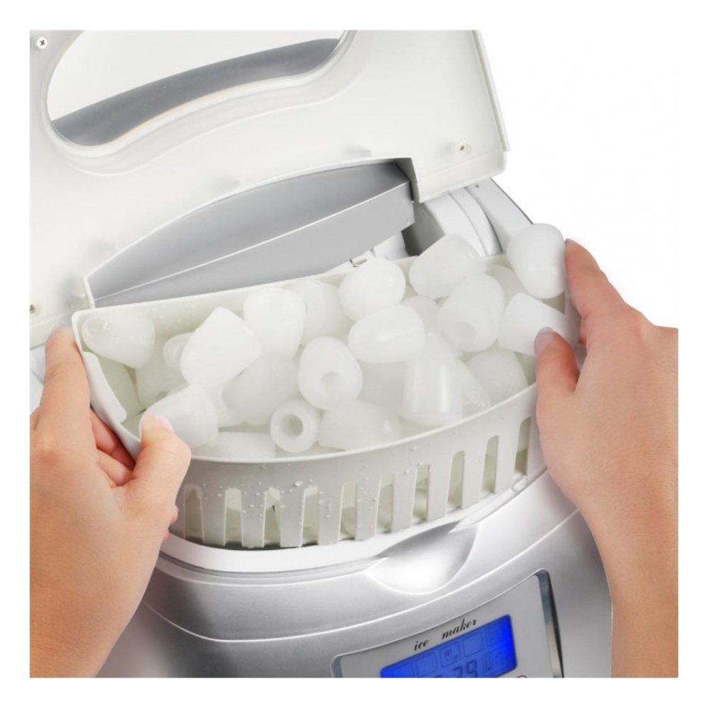 Princess 120W 2.8 Liters Ice Maker Silver Price in Kuwait Xcite