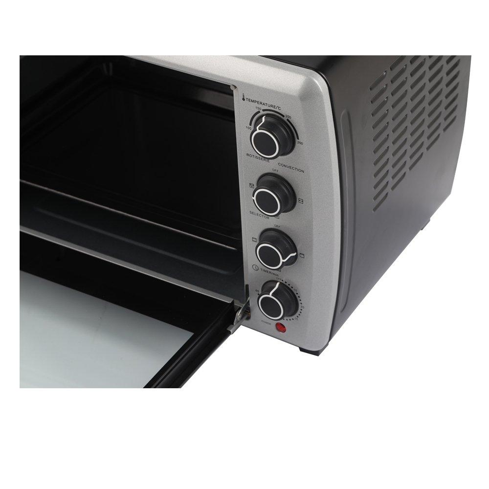 Wansa Electric Oven,1800W, 48Liters, KRH48RCL9SKH Silver Price in