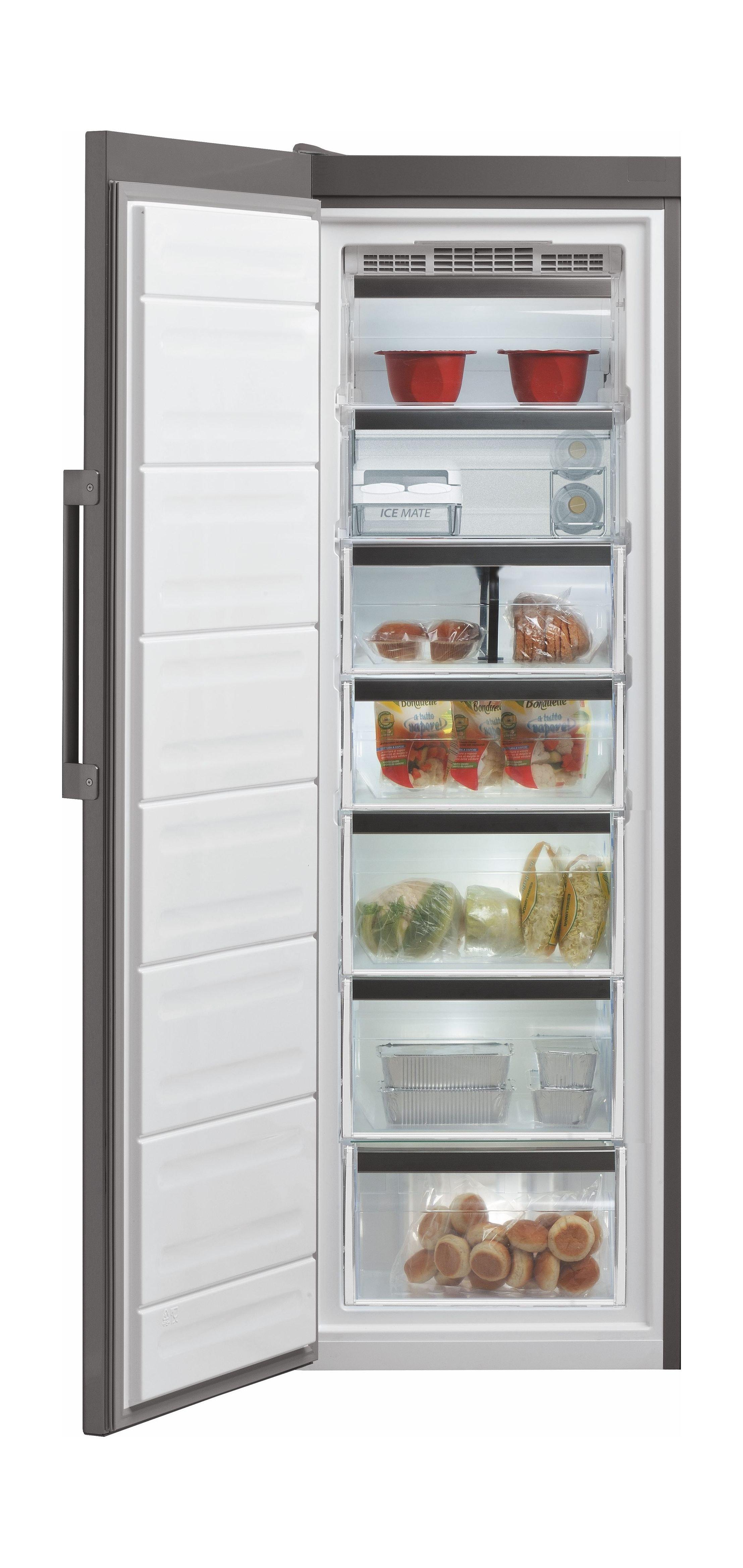 Whirlpool 10 CFT Upright Freezer (UW8F2DXBIEX) Stainless Steel