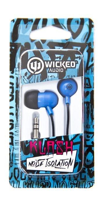 Wicked Audio Klash Earbuds - Blue Price in Kuwait - Xcite