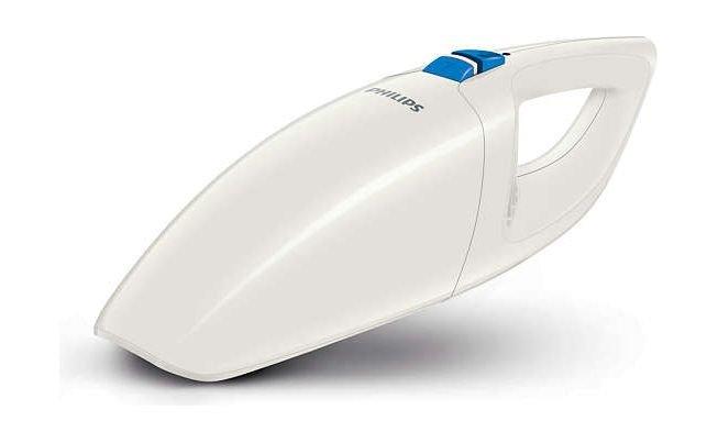 Philips 3.6V 0.5L Mini Handheld Vacuum Cleaner (FC6150/61) White