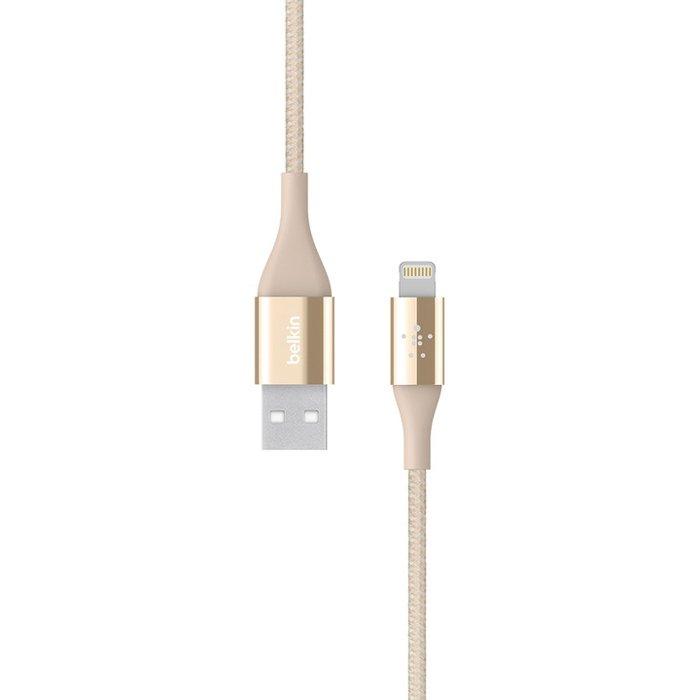 Belkin 1.2M Premium DuraTek Lightning to USB Cable Gold Price in