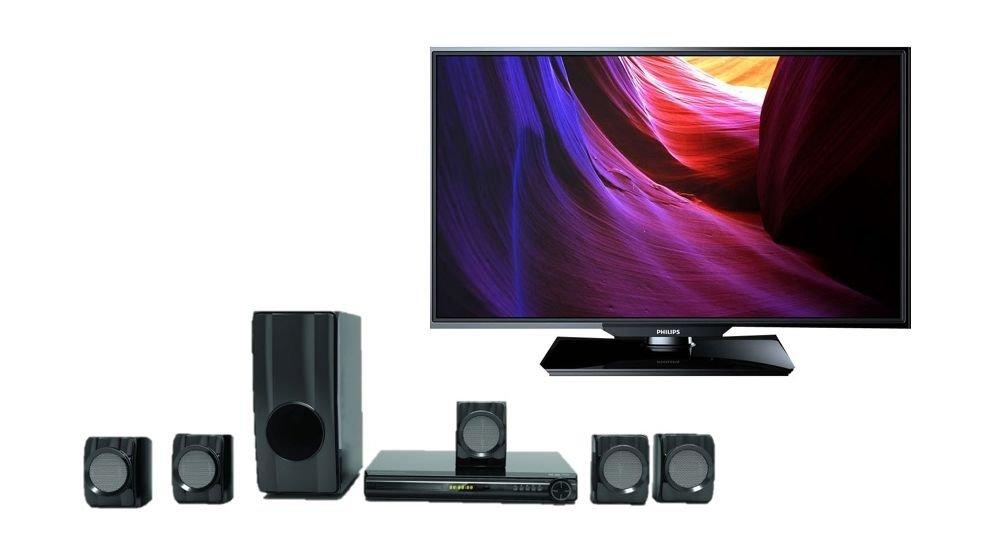 Philips 32inch 4000 series Slim LED TV with Digital Crystal Clear