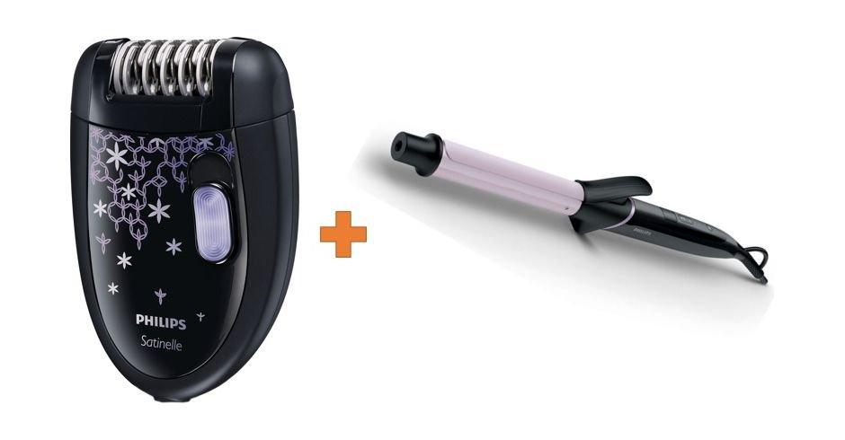 Philips HP6422/01 Satinelle EpilatorLegs + Philips 25MM StyleCare