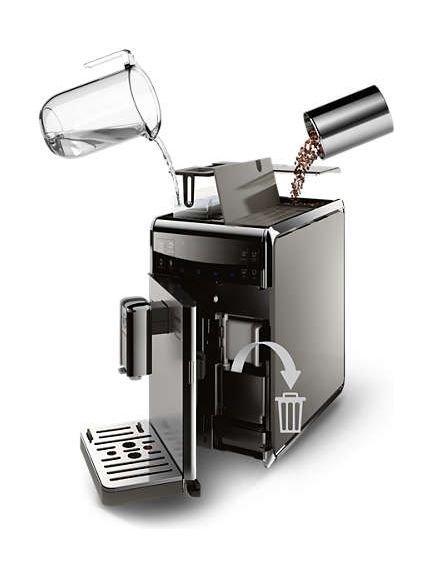 Philips Saeco Espresso Machine HD8977/01 Xcite Kuwait