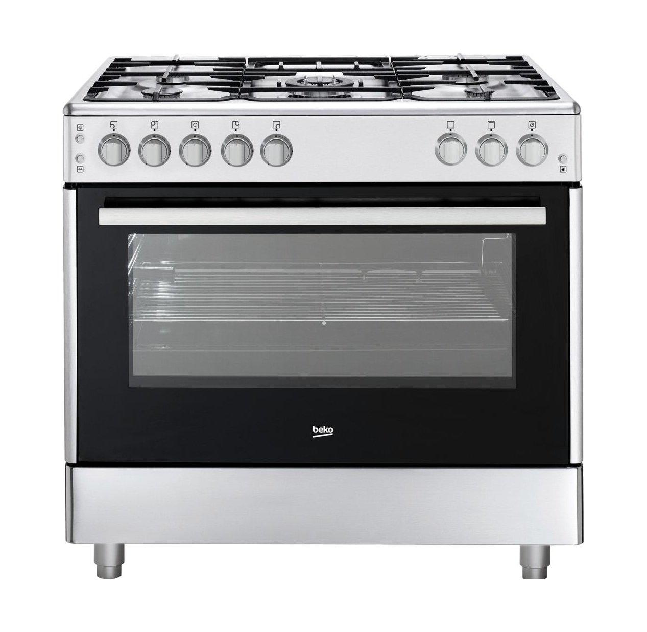 Beko 90X60 5 Burner Gas Cooker + Lagermania 90cm Cooker