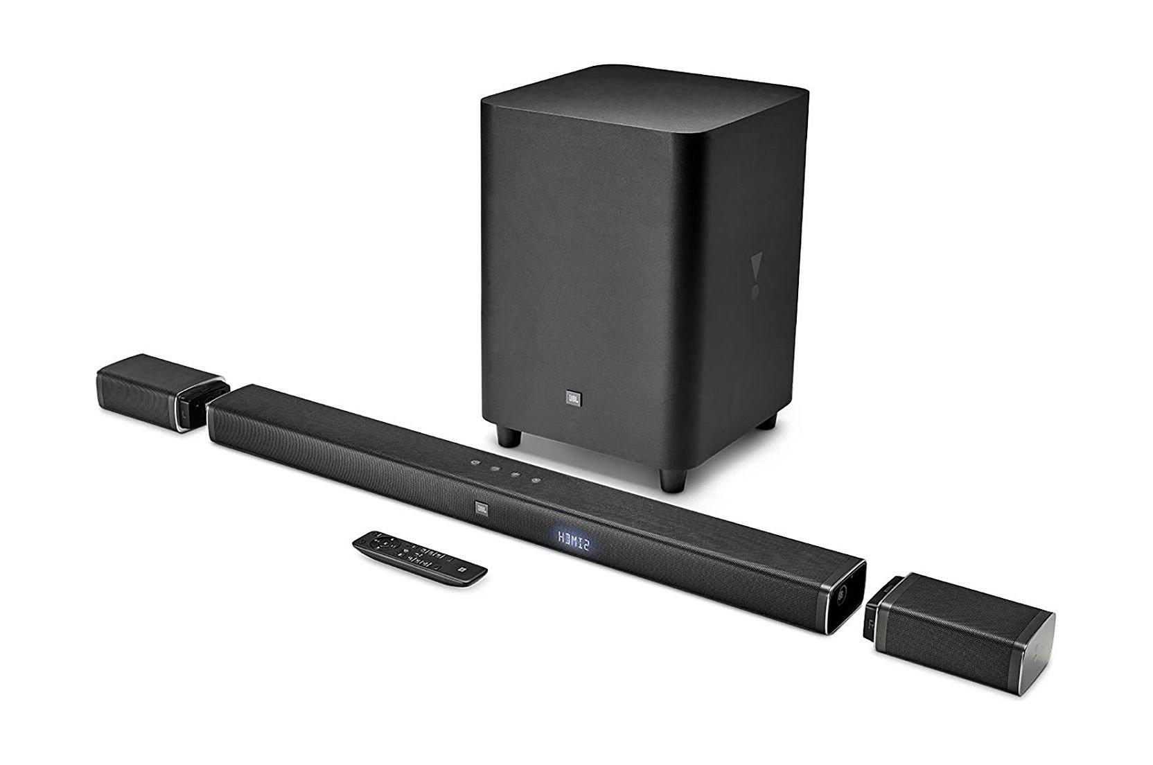 JBL Bar 5.1 Soundbar with True Wireless Surround Speakers Xcite Kuwait