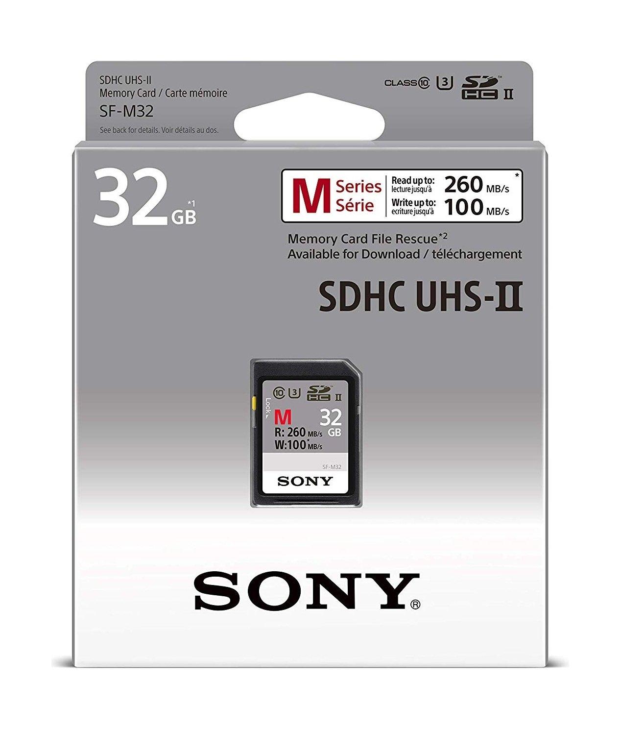 Sony UHSII SD CL10 Memory Card Xcite Kuwait