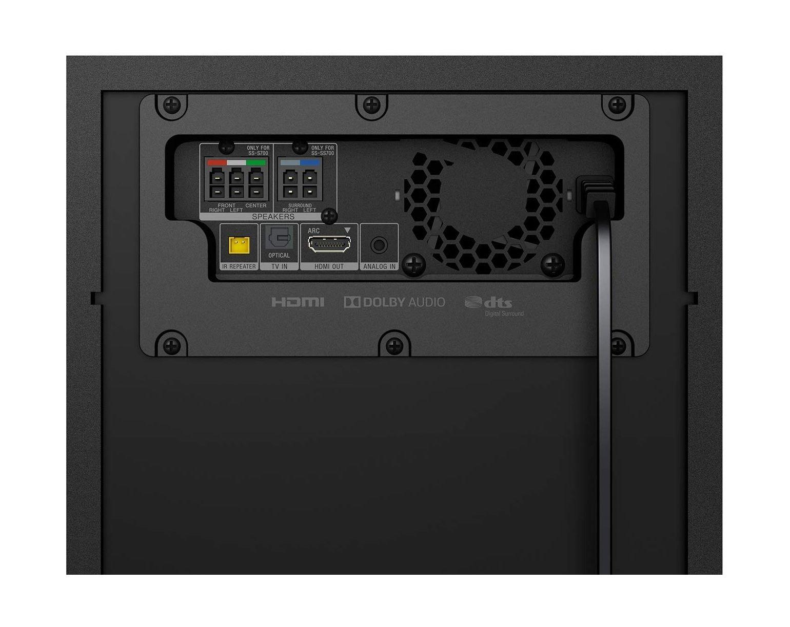 Sony 5.1 Channel Soundbar System With Bluetooth Technology (HTS700RF