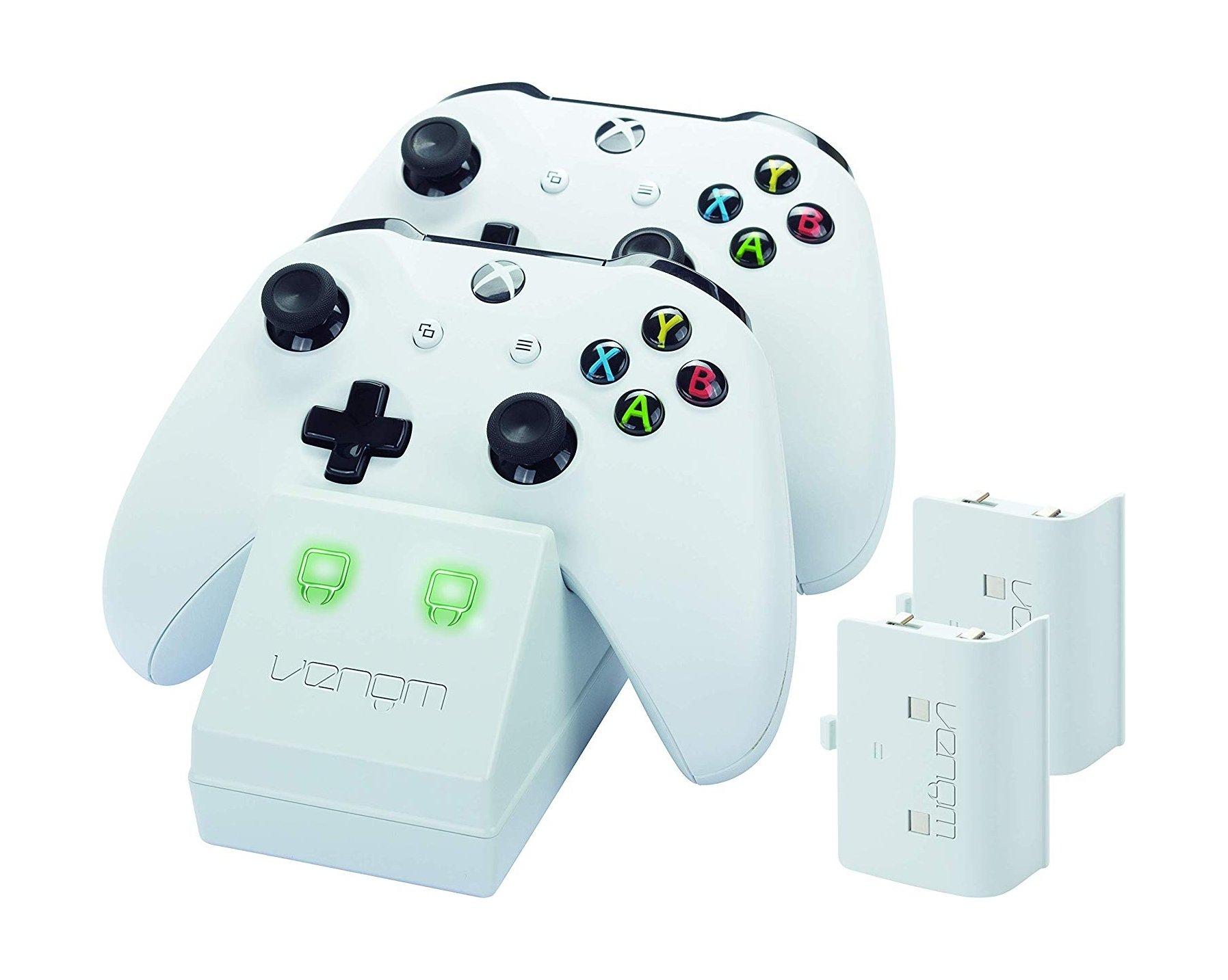 Venom Xbox One Twin Docking Station with 2 x Rechargeable Battery Packs