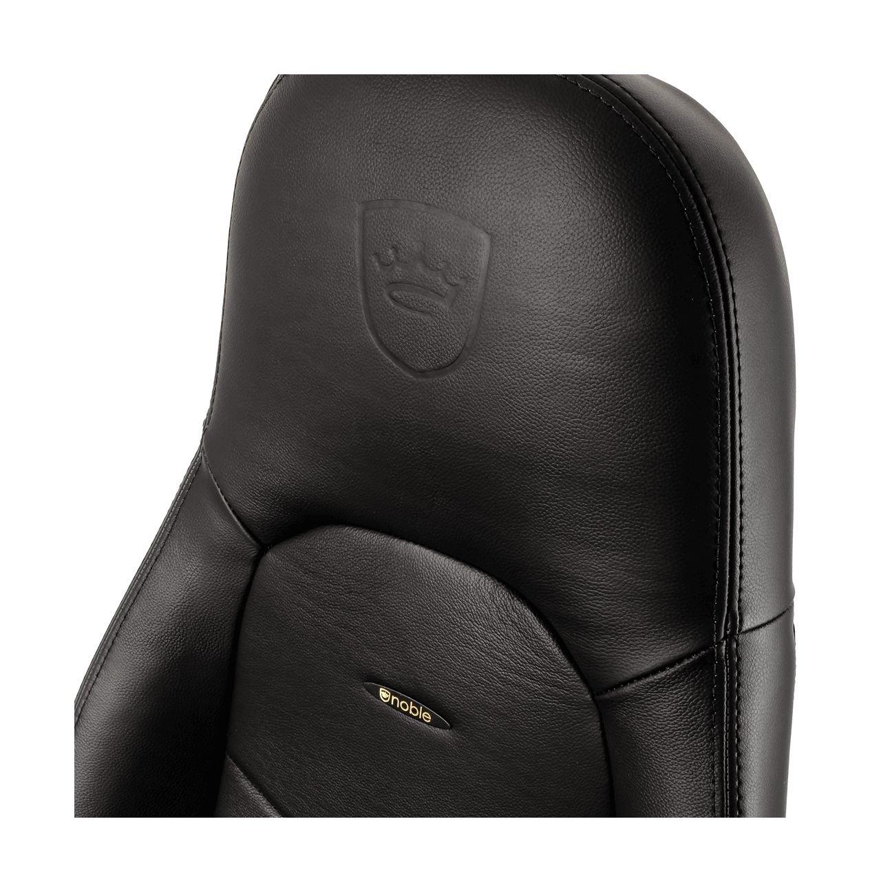 Noblechairs Icon Real Leather Gaming Chair Black Price in Kuwait Xcite