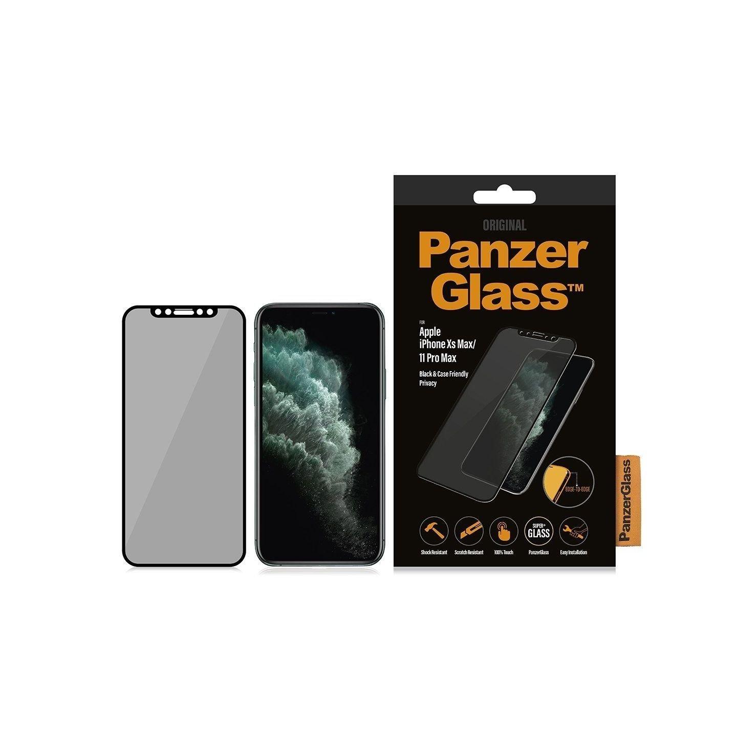 Panzer Glass iPhone 11 Pro Max Case Friendly Privacy Screen Protector