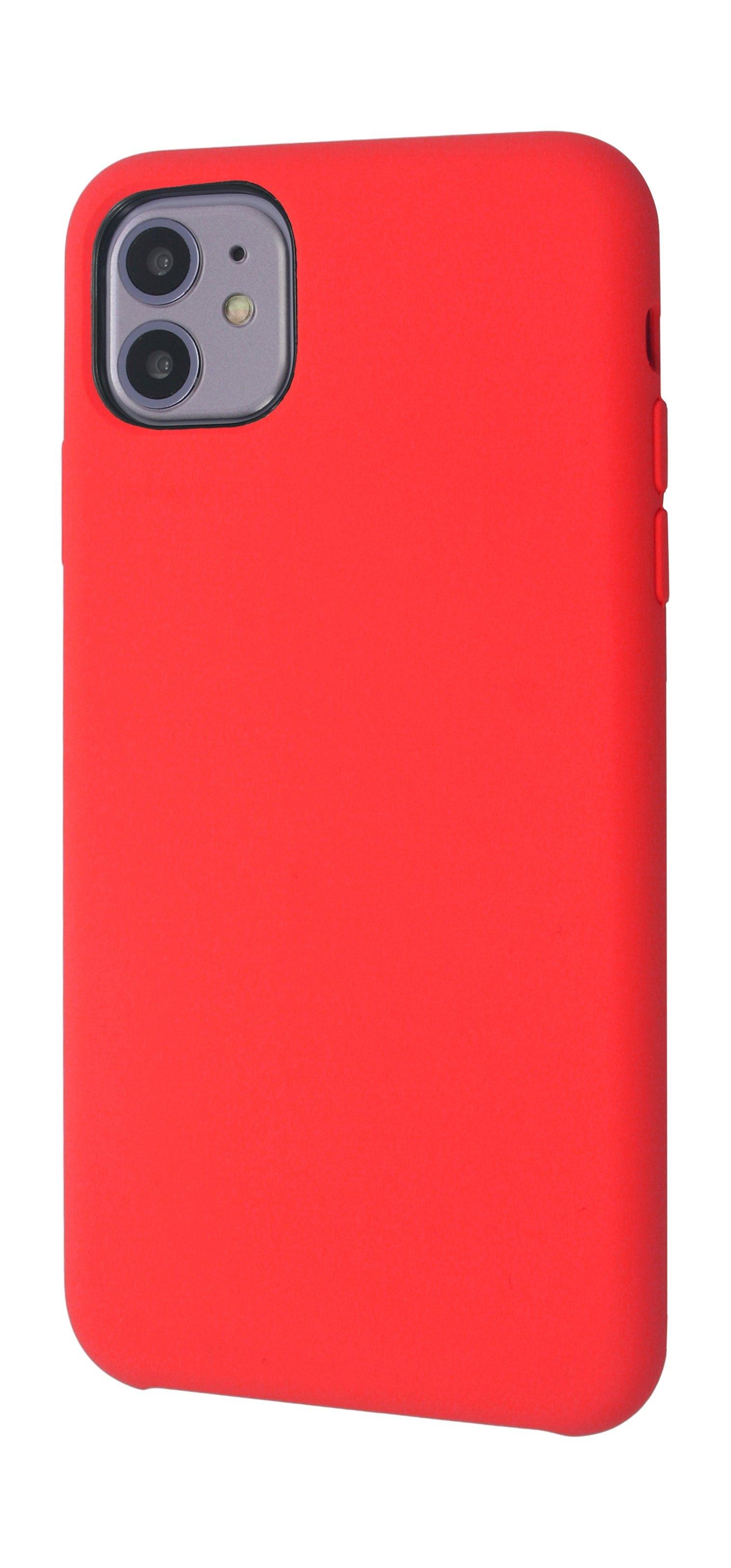 EQ iPhone 11 Liquid Silicone Back Case Red Price in Kuwait Xcite