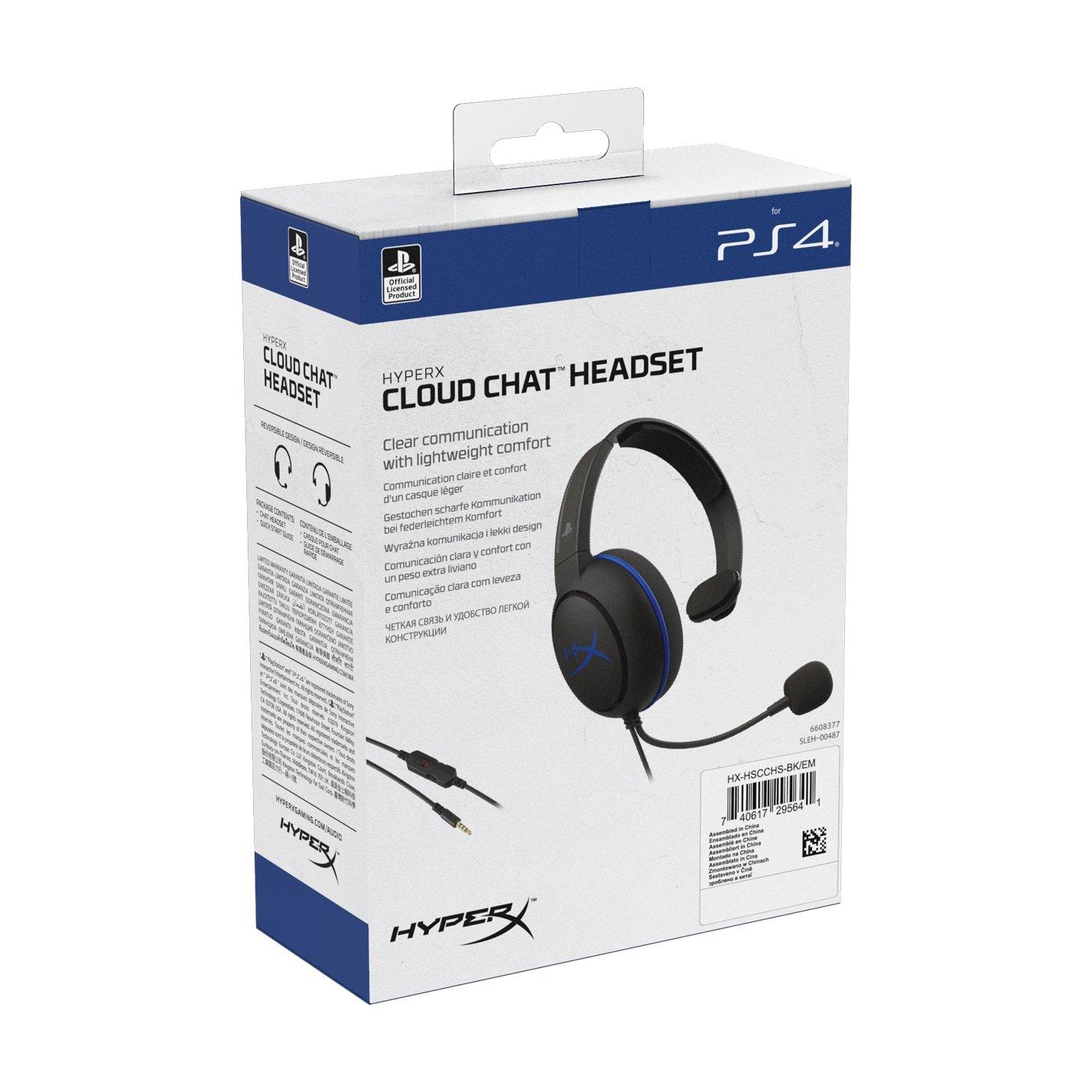 Cloud Chat Headset for PS4 HyperX Xcite Kuwait