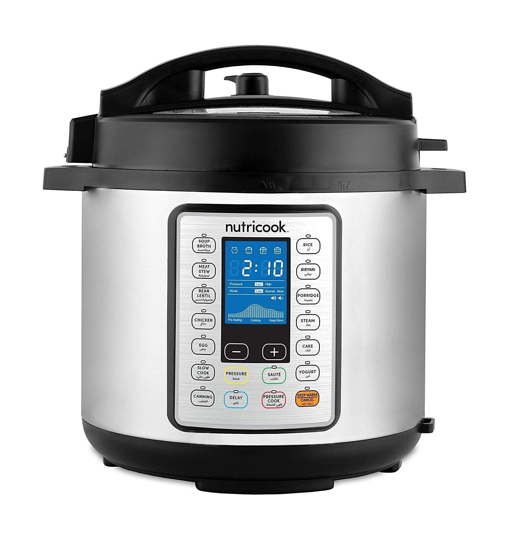 NutriCook PR Cooker 6L 1000Wxcite Kuwait