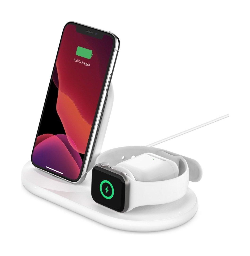 Belkin Boost Charge 3in1 Wireless Charger for Apple Devices Xcite