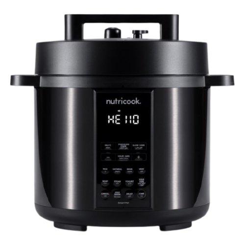 Nutricook Pressure Cooker 8 Liters 1200W Black Xcite Kuwait