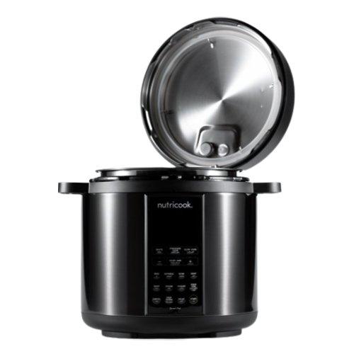 Nutricook Pressure Cooker 8 Liters 1200W Black Xcite Kuwait
