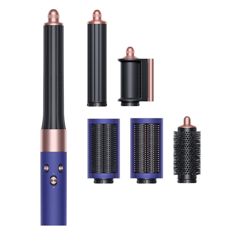 Dyson air wrap hair styler complete long barrel, hs01 long bar blue