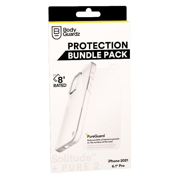 Bodyguardz Bundle for iPhone 13 Cover + Screen Protector Xcite Kuwait