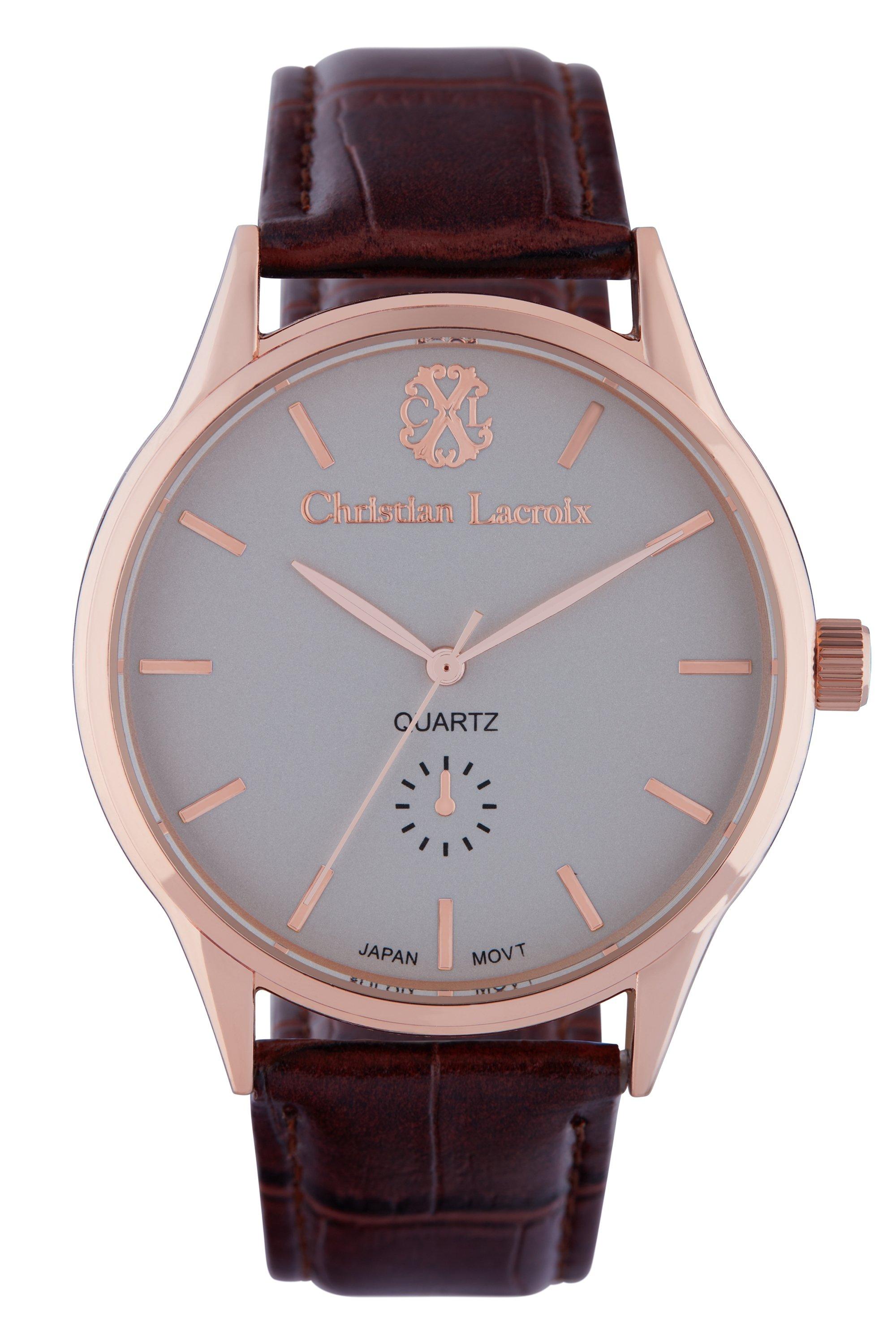 Christian Lacroix Analog Gents' Leather Watch Price Shop Online