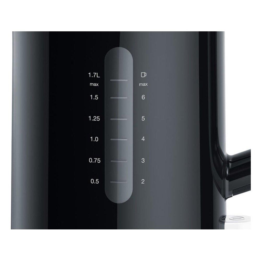 Braun 2200W, 1.7L Kettle Black (WK1100BK) Price Shop online Xcite