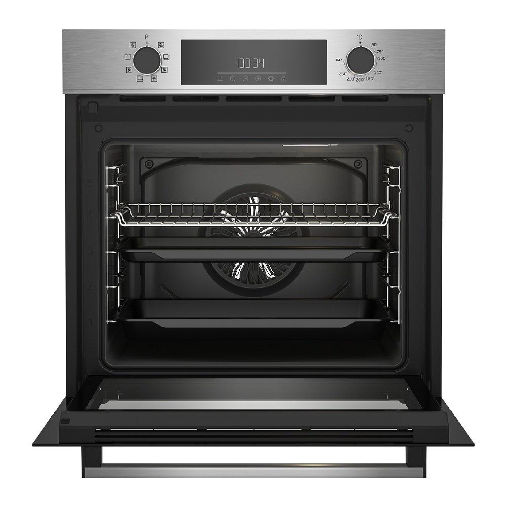 BEKO Electric Oven, 60cm, 72L, BBIM14300XD INOX Xcite