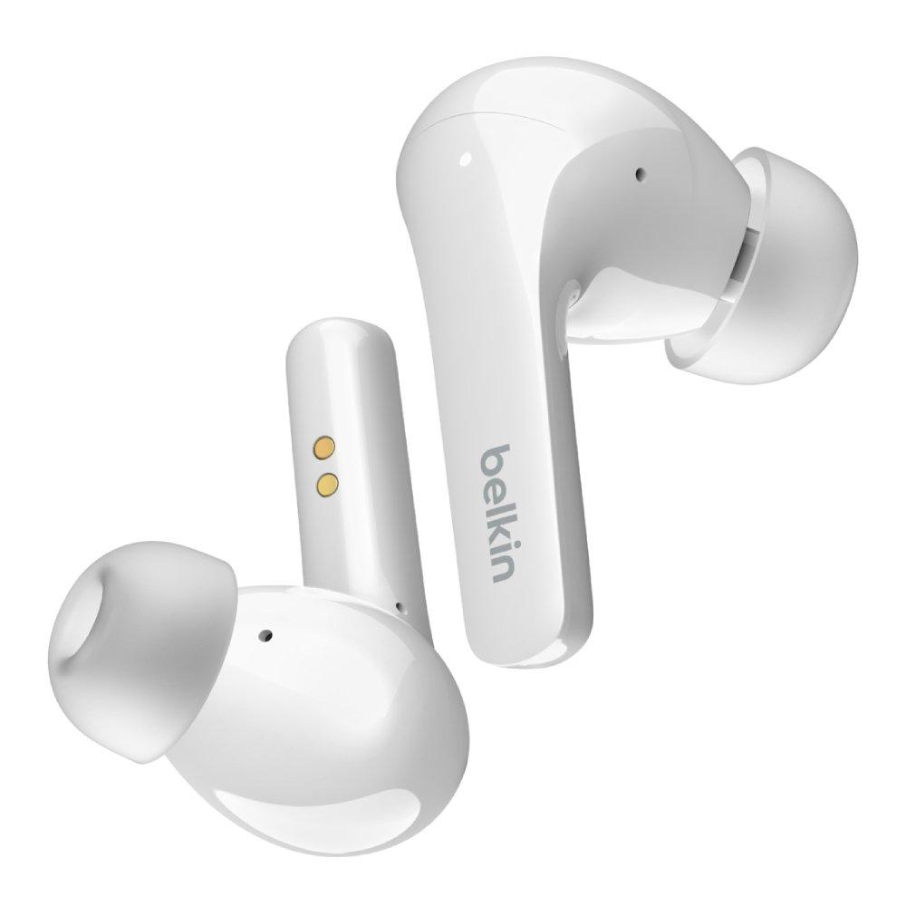 Belkin SoundForm Flow True Wireless Active NoiseCanceling Earbuds White Price Shop Online