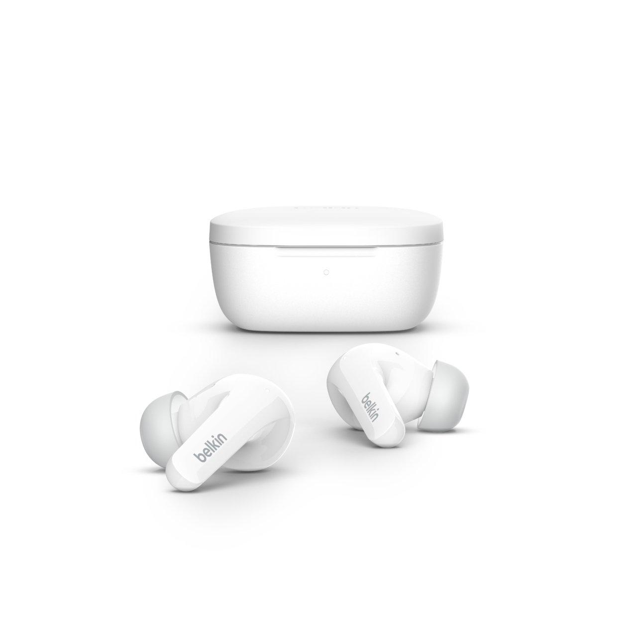 Belkin SoundForm Flow True Wireless Active NoiseCanceling Earbuds White Price Shop Online