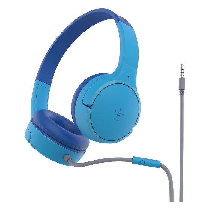 Belkin SoundForm Mini Kids Wired Headphones Blue Price Shop Online