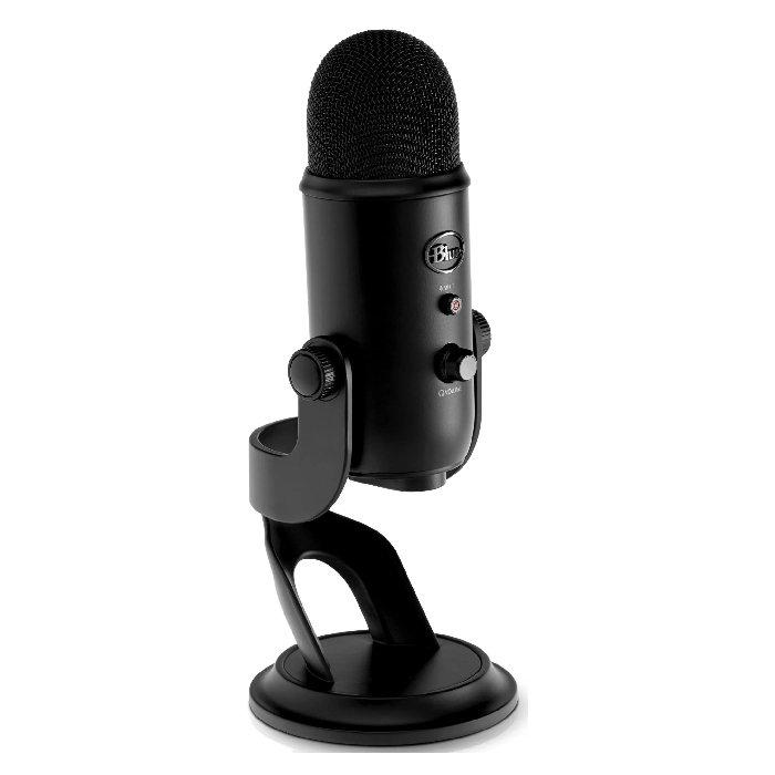 Blue Yeti USB Microphone, Blackout Edition Xcite Kuwait